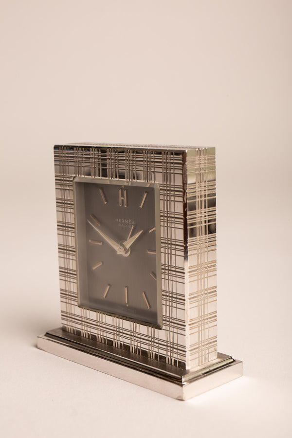 HERMÈS | STEEL 8 DAYS ALARM CLOCK