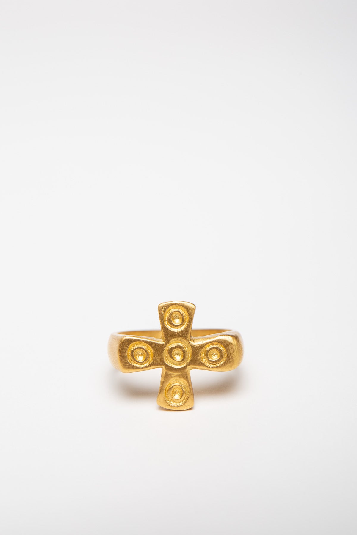 ELI HALILI | 22K CROSS RING