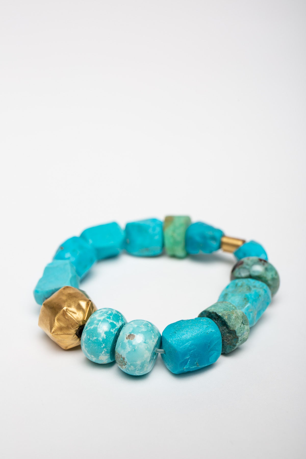 ELI HALILI | 22K TURQUOISE STONE BEAD BRACELET