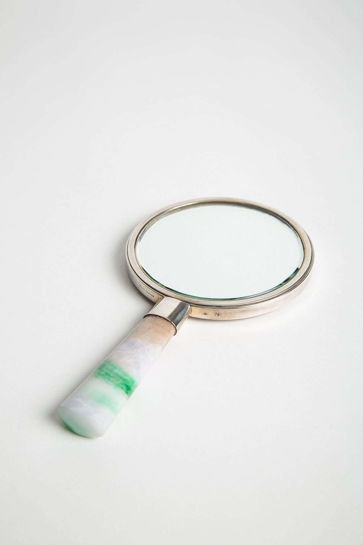 Hermès | Hand Mirror with Jade Handle
