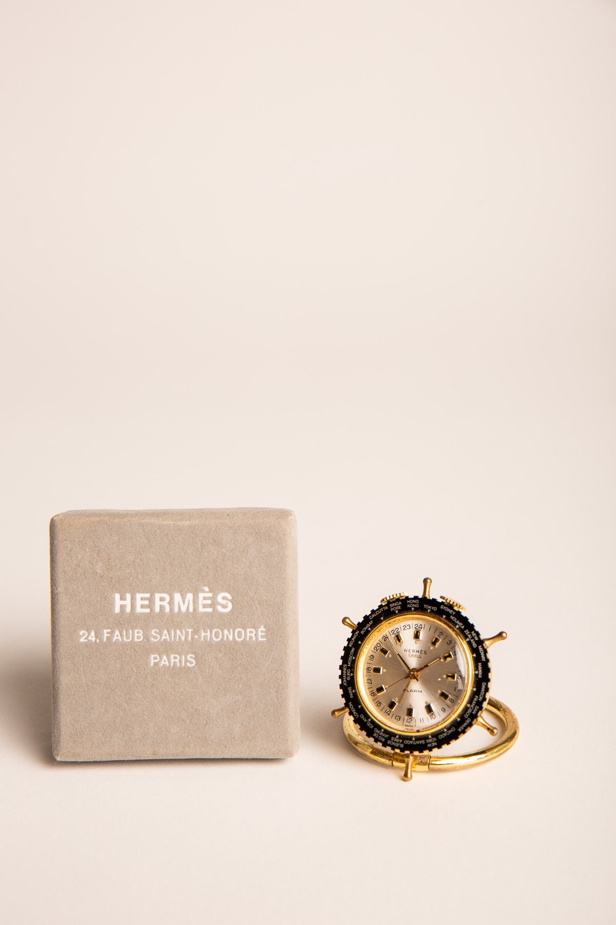 HERMÈS | 1970'S WORLD TIME CLOCK