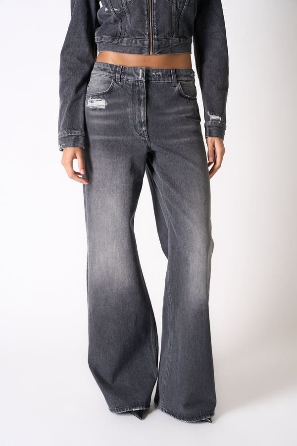 GIVENCHY | EXTRA WIDE LEG JEANS