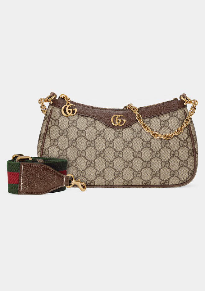 Gucci - Beige Small Ophidia GG Shoulder Bag
