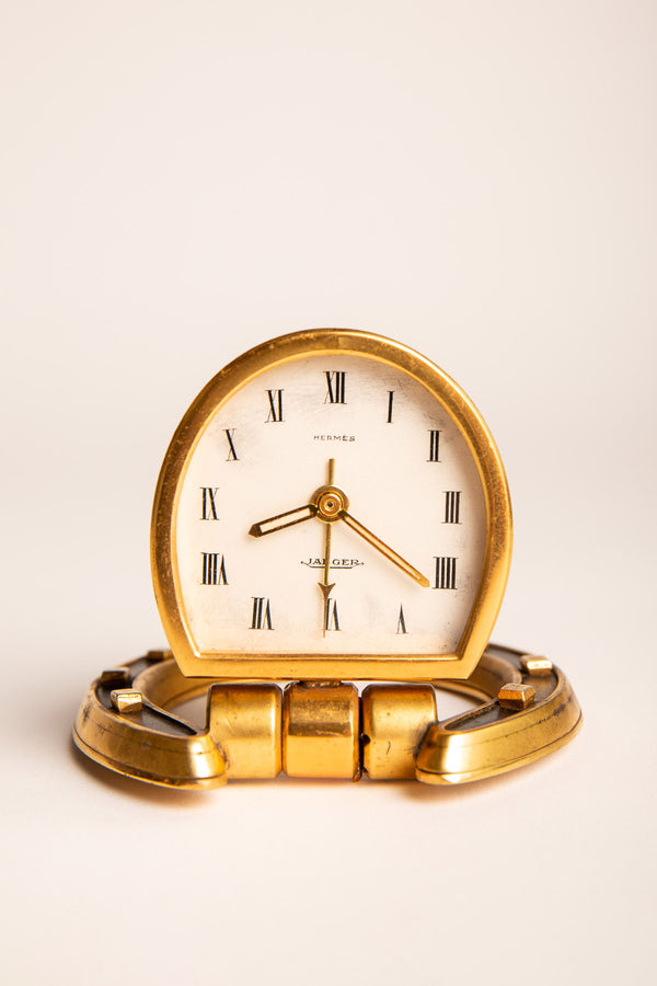 HERMÈS | HORSESHOE ALARM CLOCK