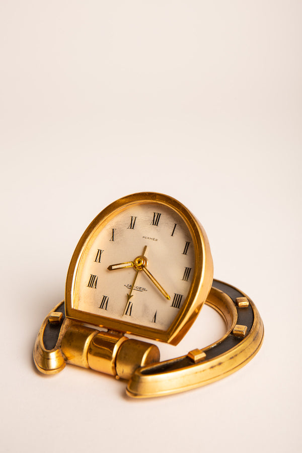 HERMÈS | HORSESHOE ALARM CLOCK