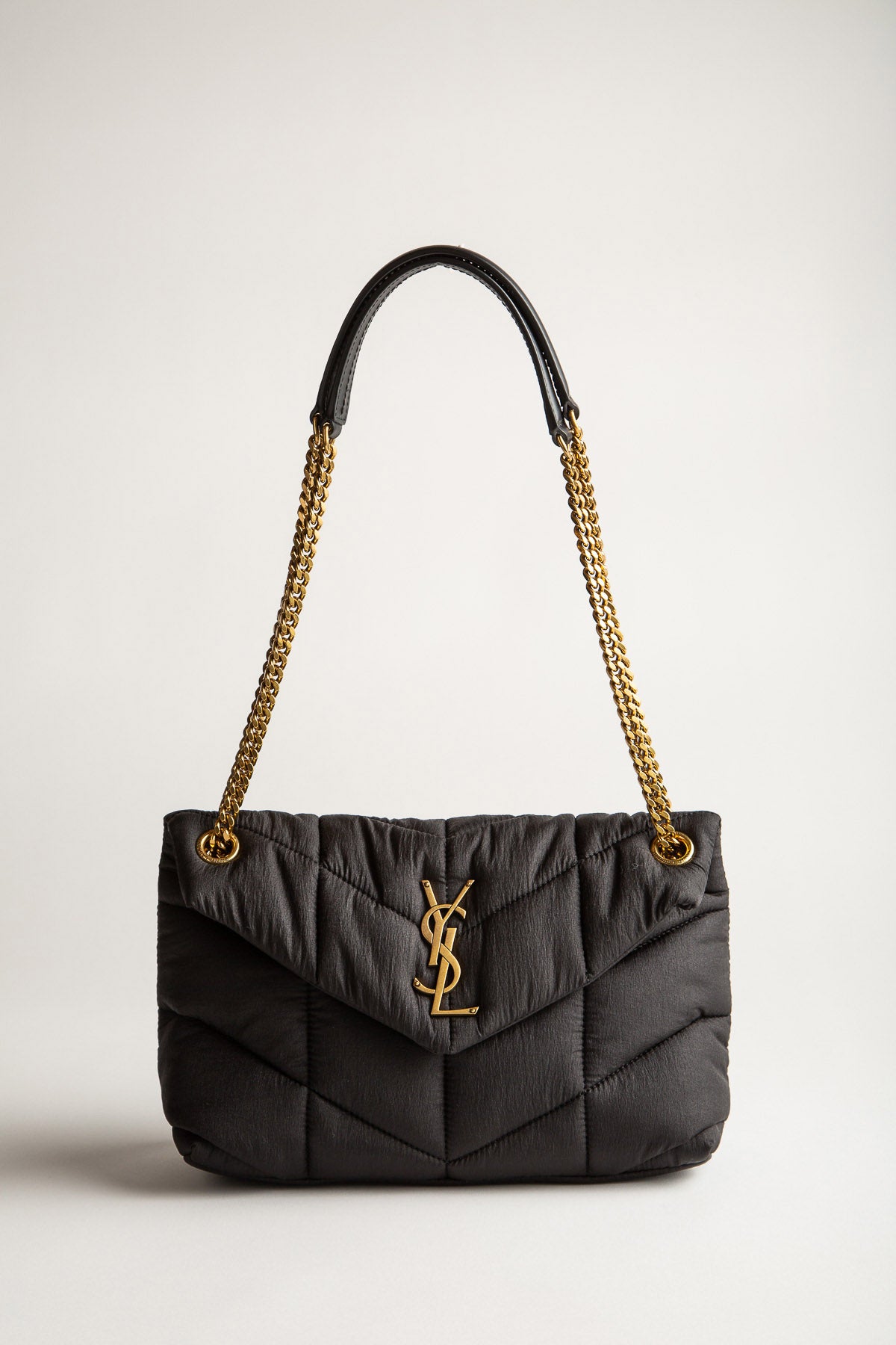 SAINT LAURENT | YSL SMALL PUFFER BAG - MAXFIELD LA