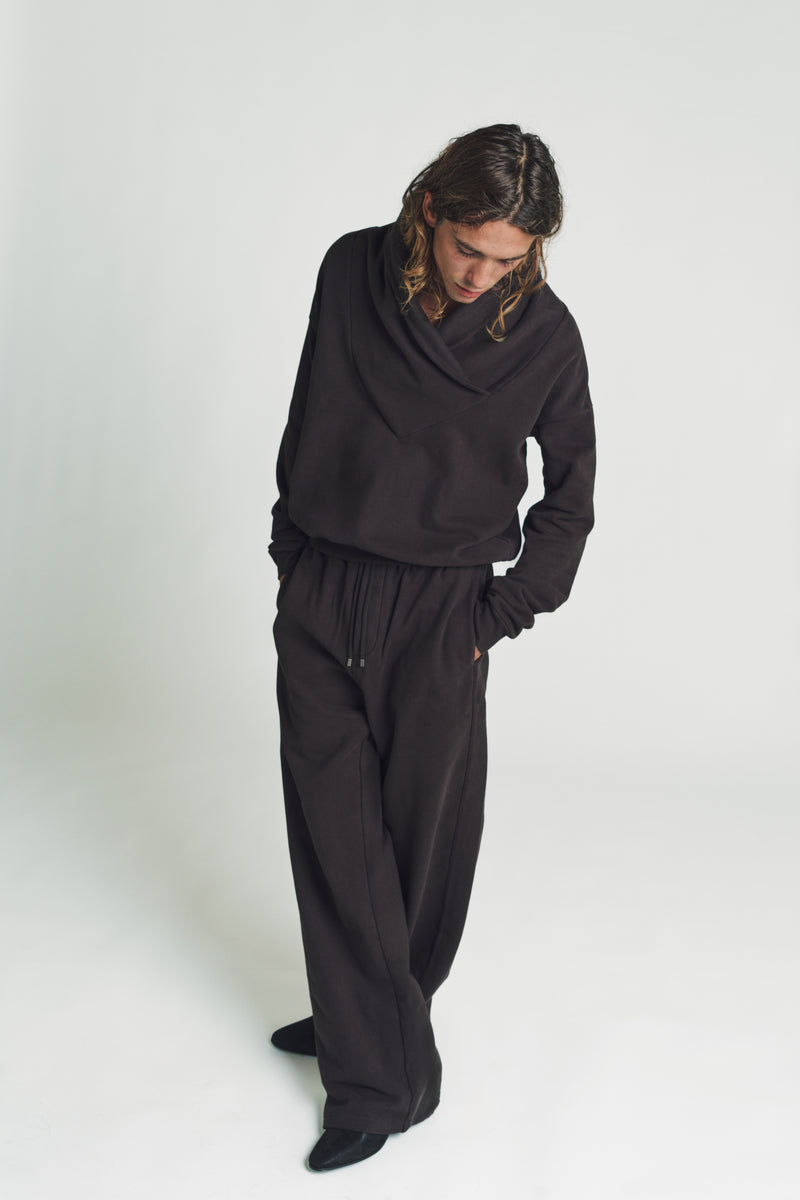 SAINT LAURENT | WIDE-LEG SWEATPANTS