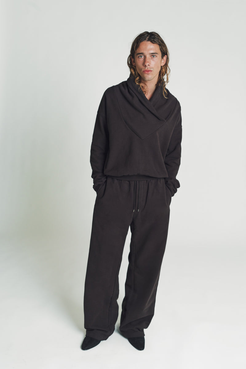 SAINT LAURENT | WIDE-LEG SWEATPANTS