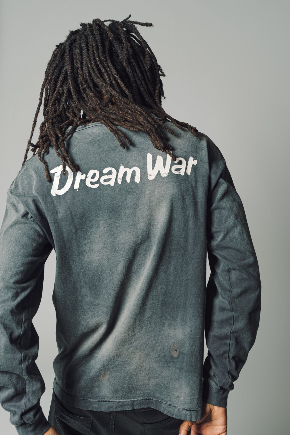 SAINT MICHAEL | DREAM WAR LONG SLEEVE TEE - MAXFIELD LA