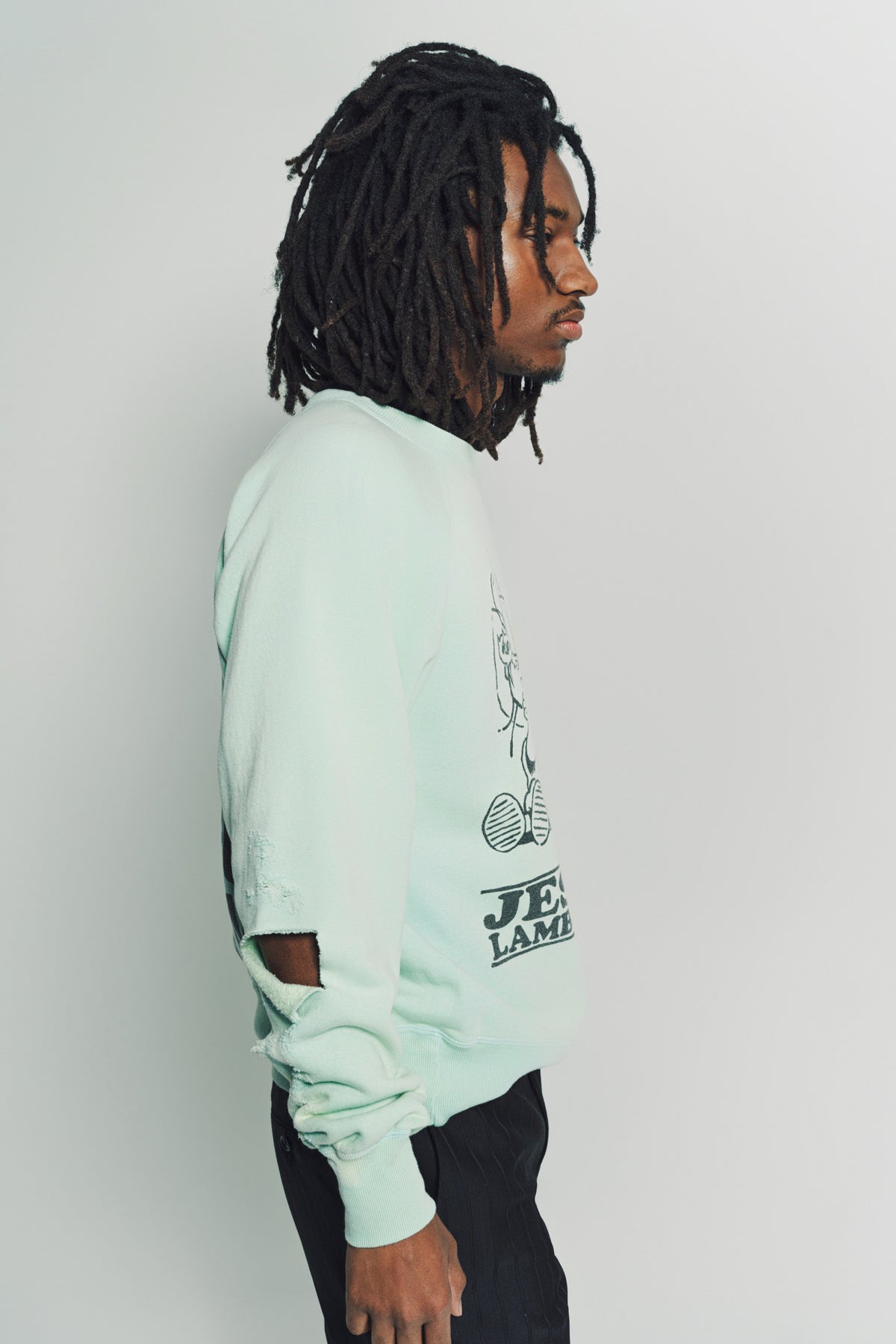 SAINT MICHAEL | JESUS CREWNECK - MAXFIELD LA