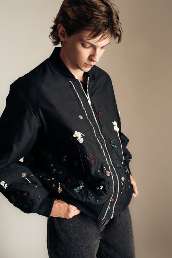 UNDERCOVER | EMBROIDERED BLOUSON