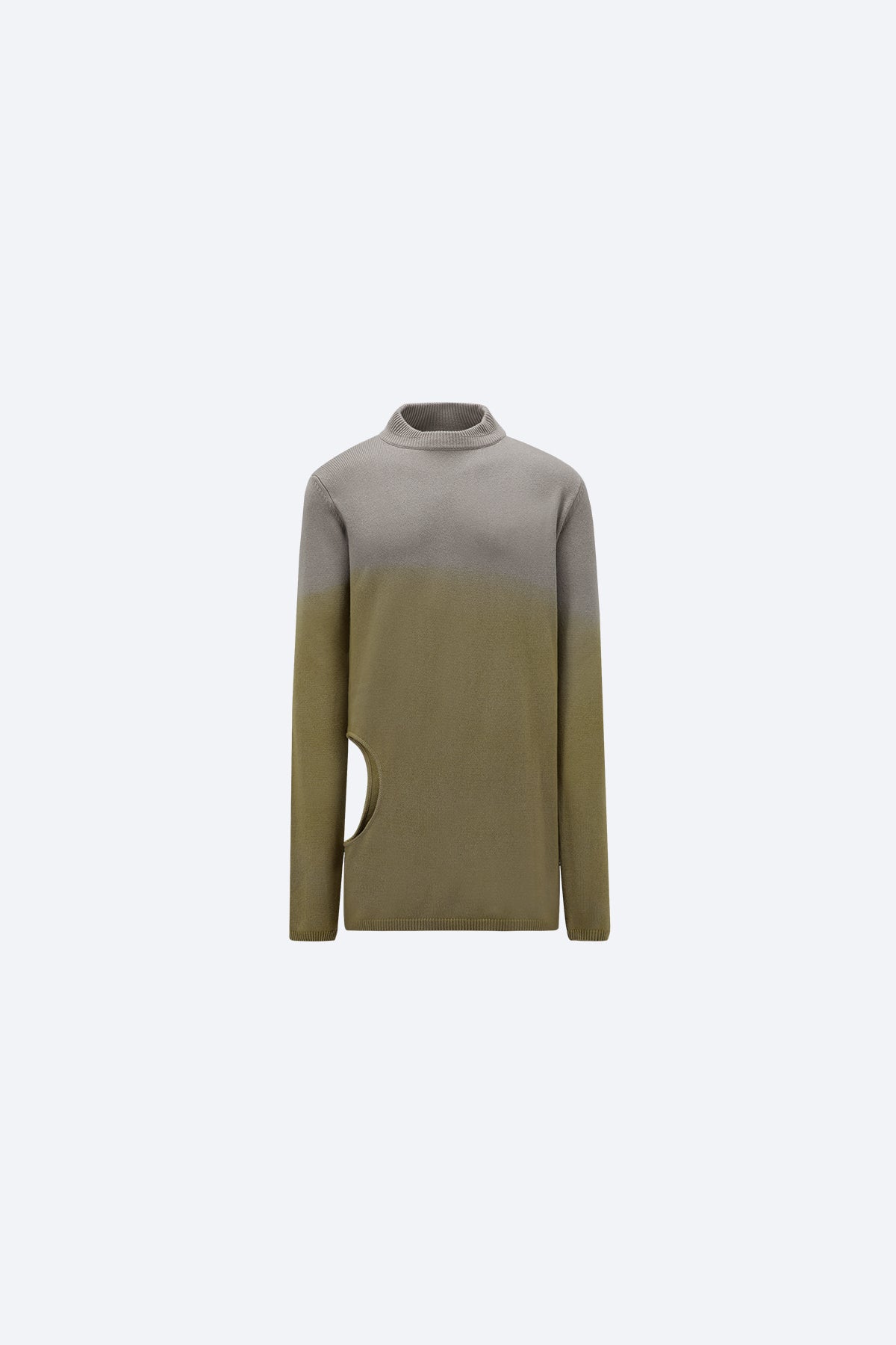 MONCLER + RICK OWENS | DEGREDE SUBHUMAN SWEATSHIRT - MAXFIELD LA