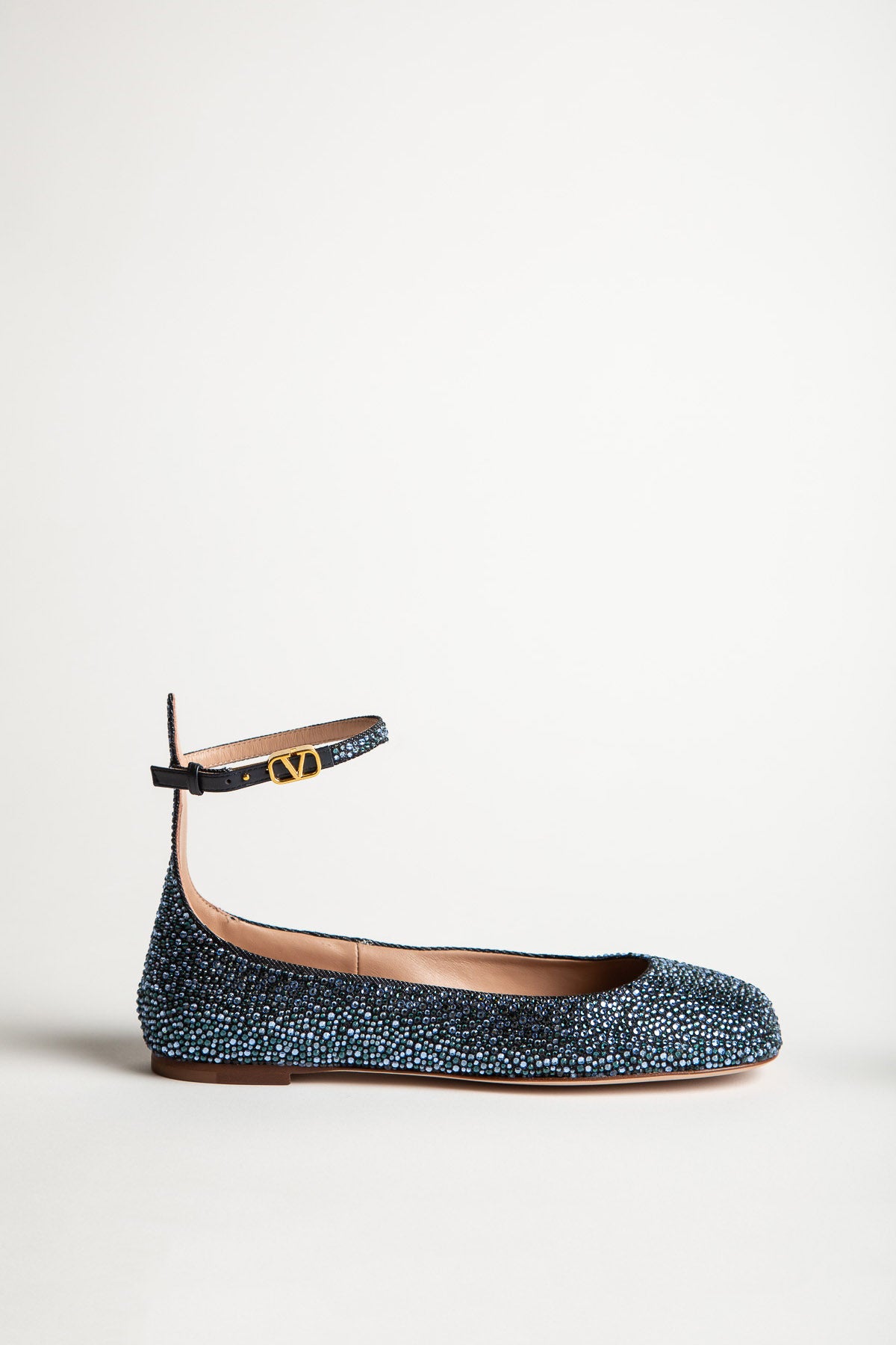 VALENTINO GARAVANI | DENIM BALLERINA FLATS