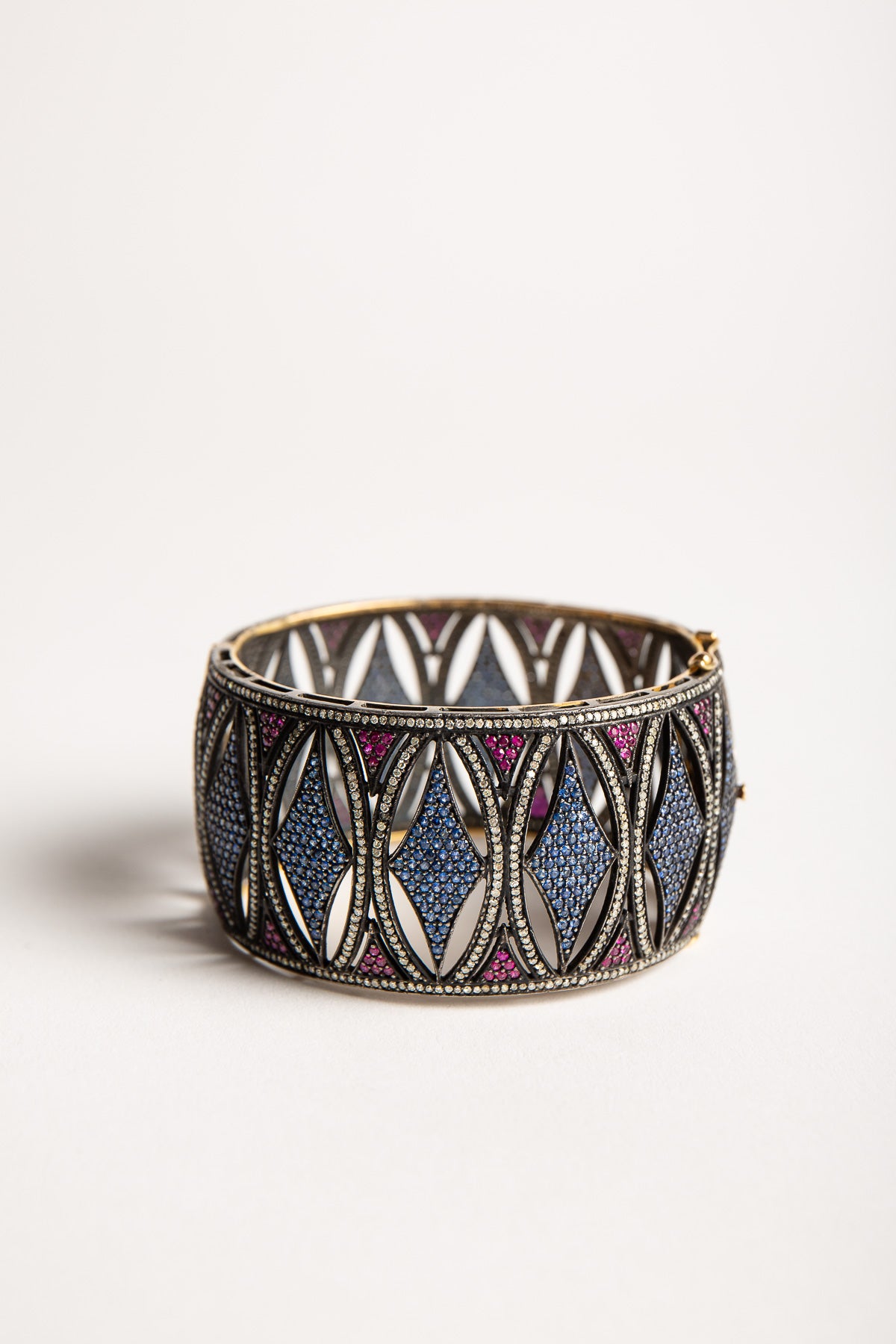 AMRAPALI LONDON | 18K YELLOW GOLD JAIPUR BLUE SAPPHIRE BRACELET - MAXFIELD LA