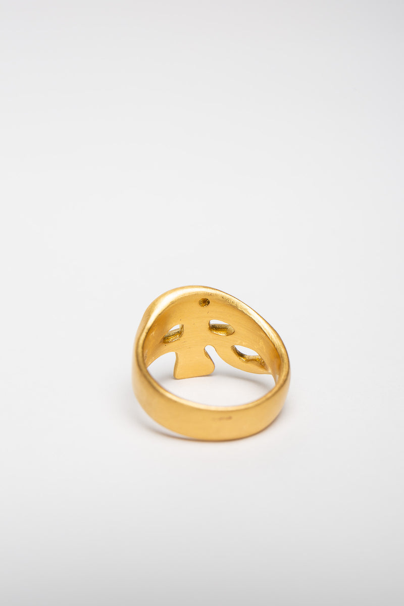 ELI HALILI | 22K EYE OF HORUS RING