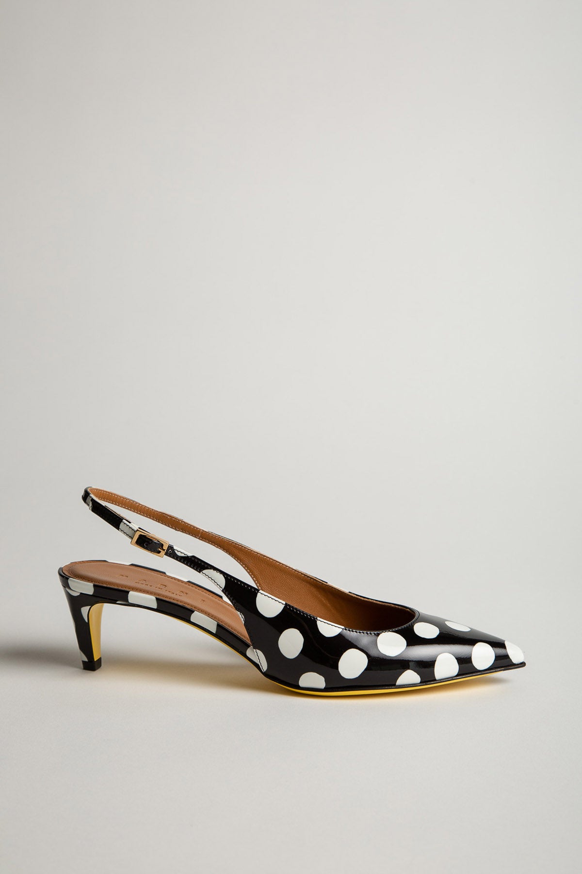 MARNI | POLKA DOT SLINGBACK HEELS - MAXFIELD LA