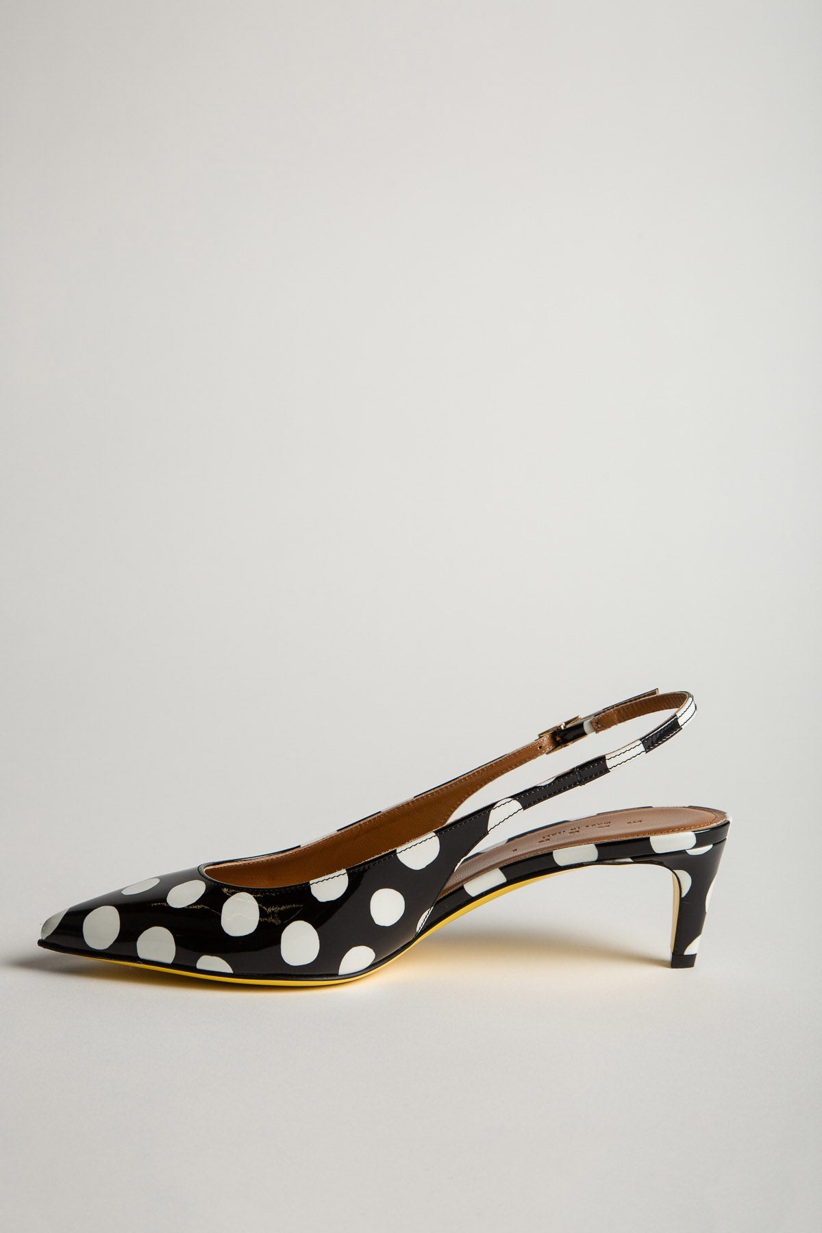 MARNI | POLKA DOT SLINGBACK HEELS - MAXFIELD LA