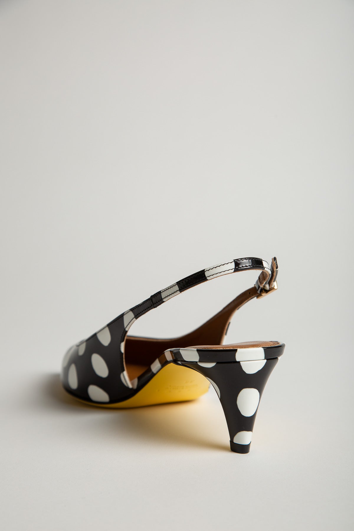 MARNI | POLKA DOT SLINGBACK HEELS - MAXFIELD LA