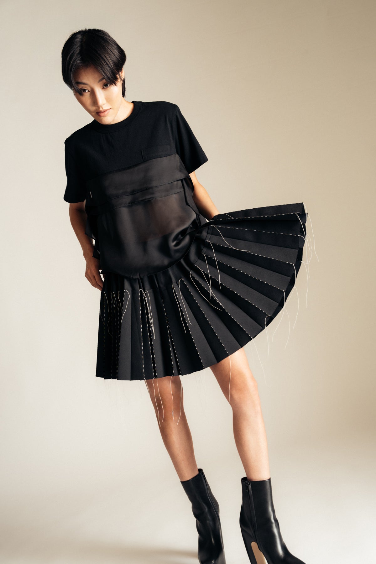 SACAI | SUITING BONDING SHORT