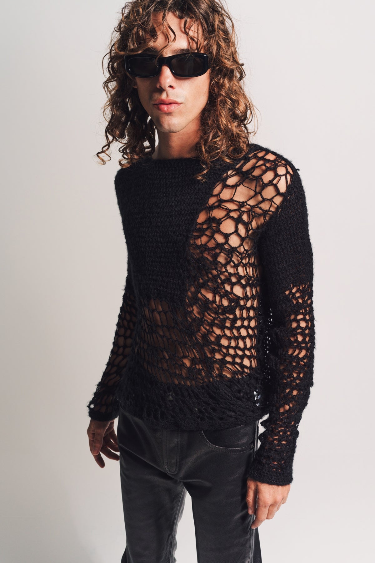 ENFANTS RICHES DÉPRIMÉS | NET ASSEMBLAGE SWEATER - MAXFIELD LA