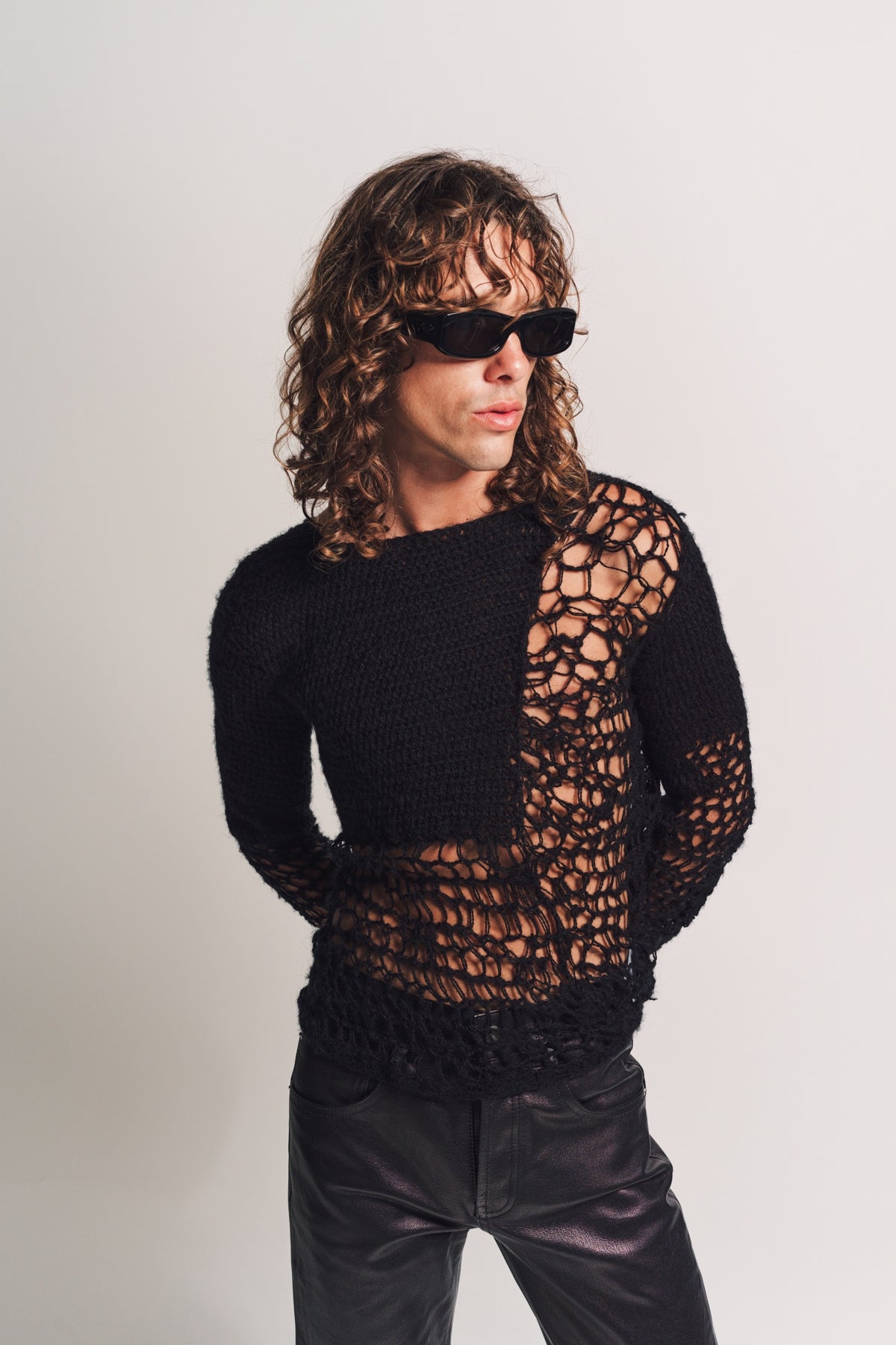 ENFANTS RICHES DÉPRIMÉS | NET ASSEMBLAGE SWEATER - MAXFIELD LA