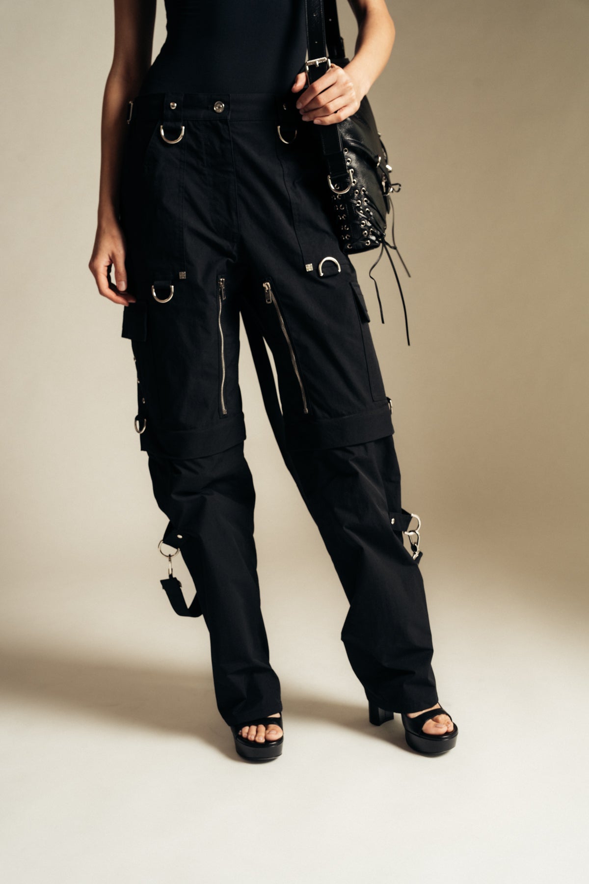 GIVENCHY | CONVERTIBLE CARGO TROUSERS