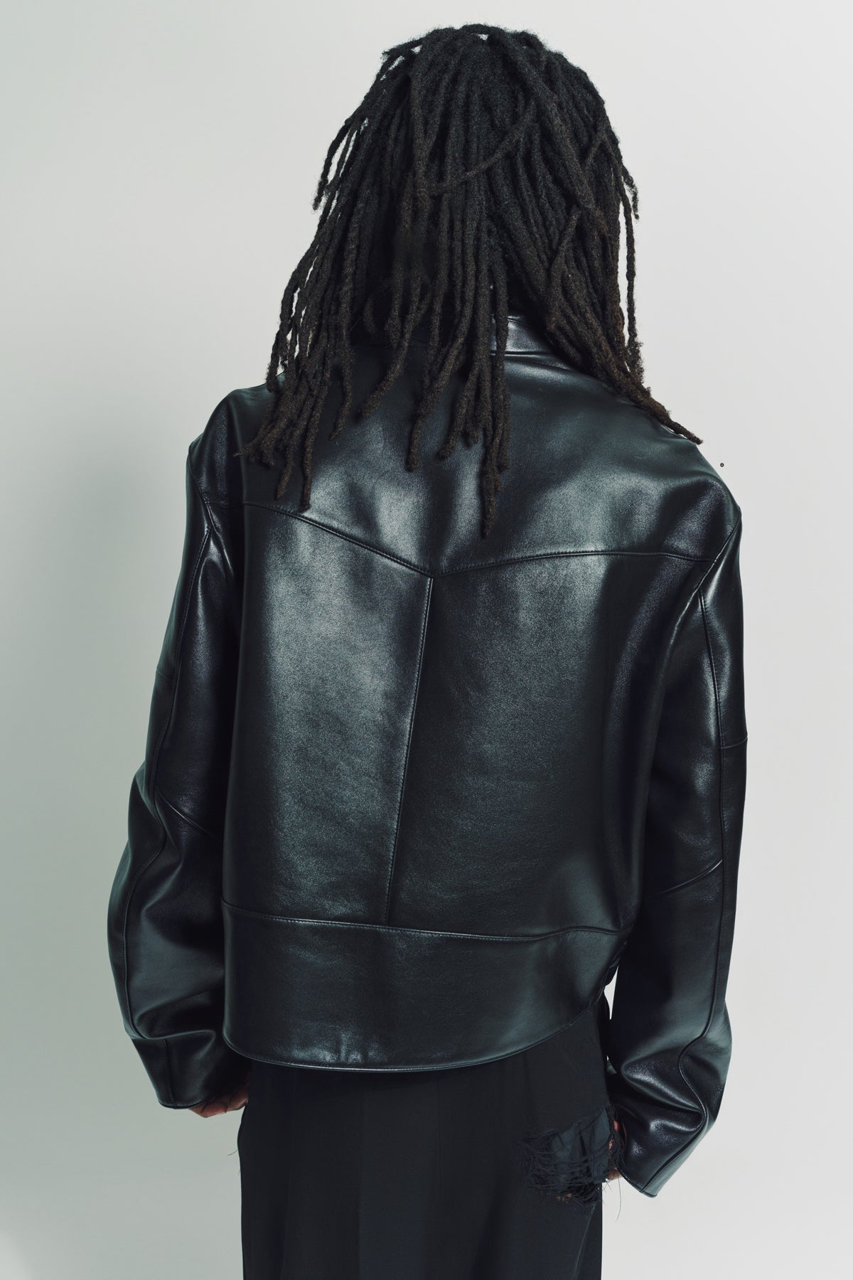 THE SOLOIST | TWO-WAY CROP RIDER JACKET - MAXFIELD LA