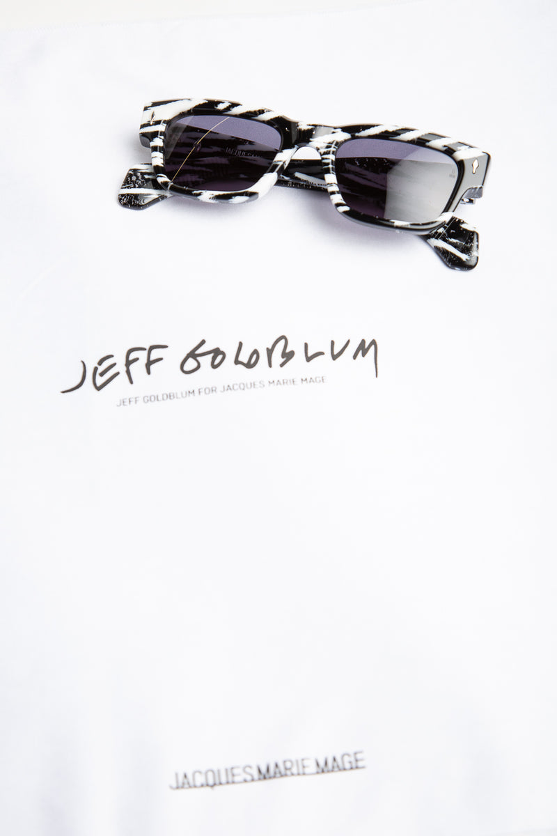 JACQUES MARIE MAGE | JEFF SUNGLASSES IN ZEBRA
