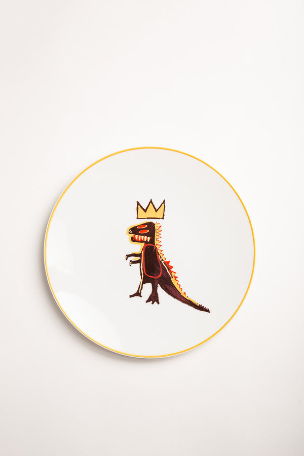 LIGNE BLANCHE | BASQUIAT LARGE DRAGON PLATE