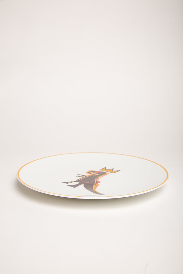 LIGNE BLANCHE | BASQUIAT LARGE DRAGON PLATE