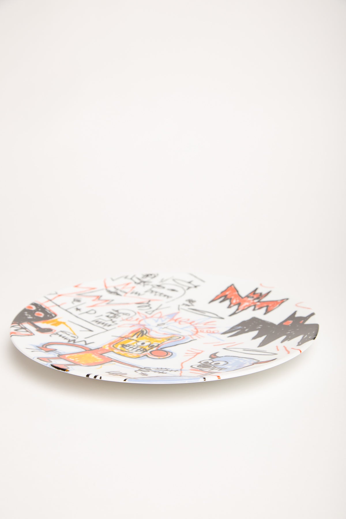 LIGNE BLANCHE | BASQUIAT LARGE BATMAN PLATE