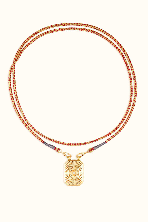 MARIE LICHTENBERG | 18K GOLD EYE MIINI SCAPULAR