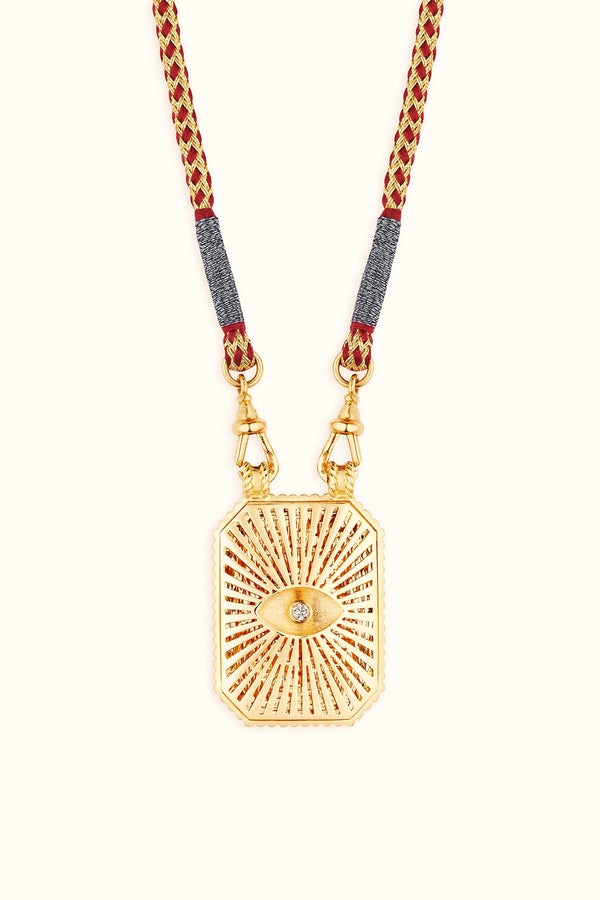MARIE LICHTENBERG | 18K GOLD EYE MIINI SCAPULAR