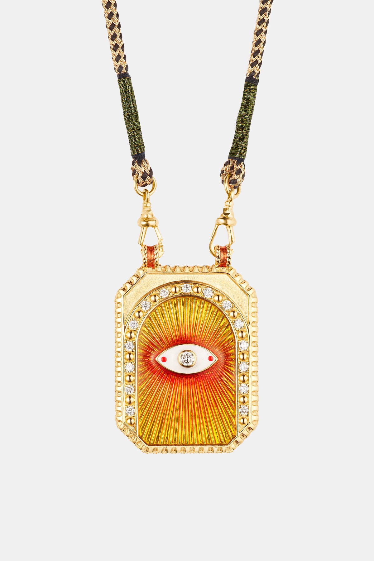 MARIE LICHTENBERG | 18K GOLD EYE PROTECT SCAPULAR