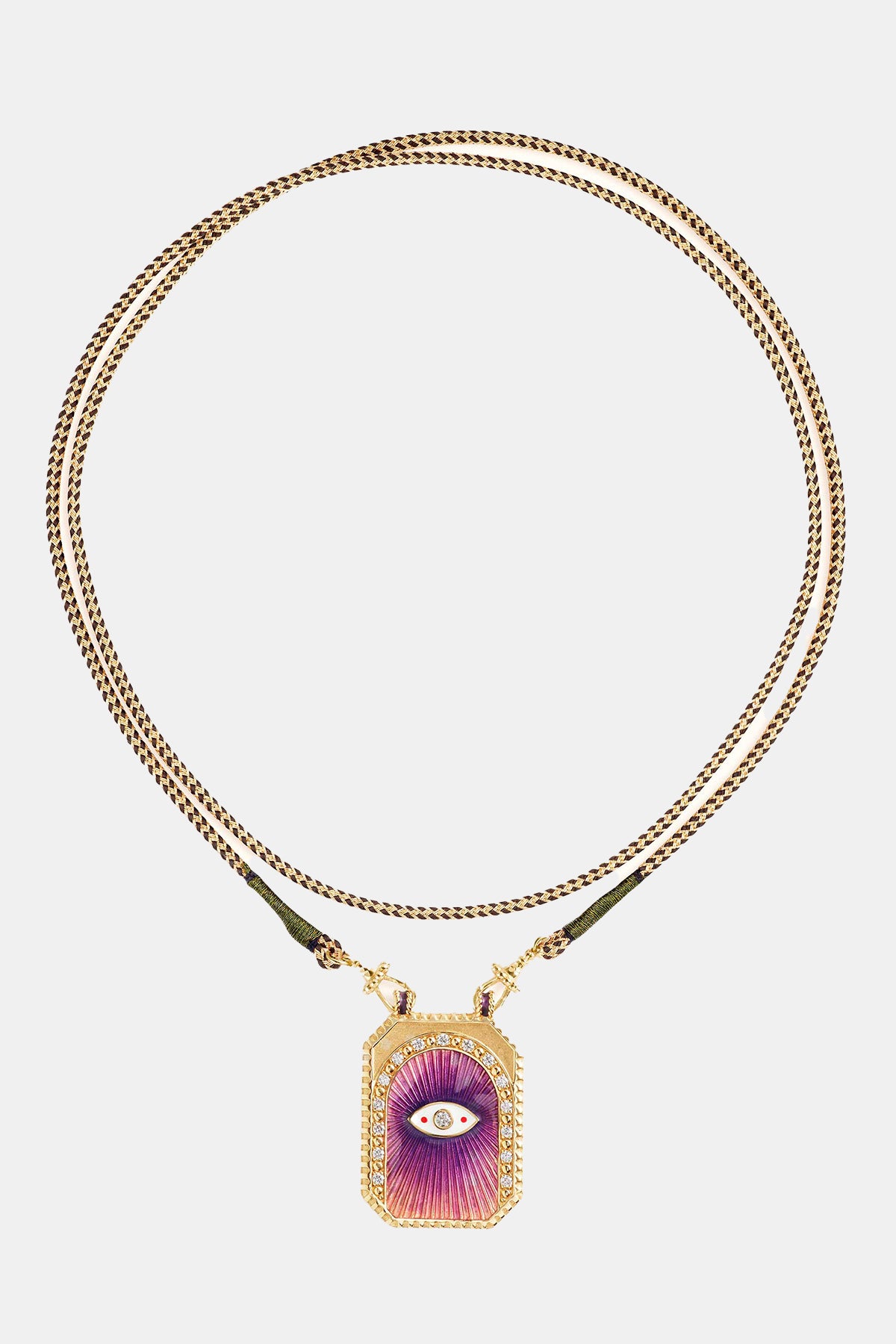 MARIE LICHTENBERG | 18K GOLD EYE PROTECT SCAPULAR