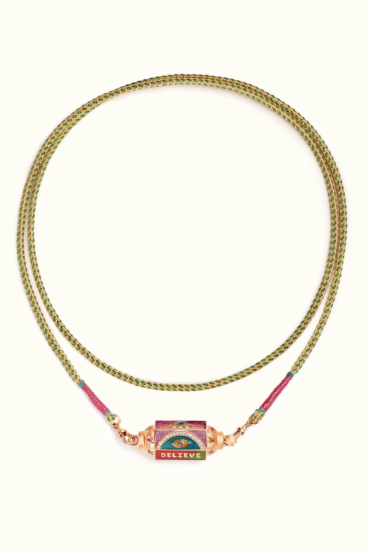 MARIE LICHTENBERG | 18K ROSE GOLD BELIEVE NECKLACE