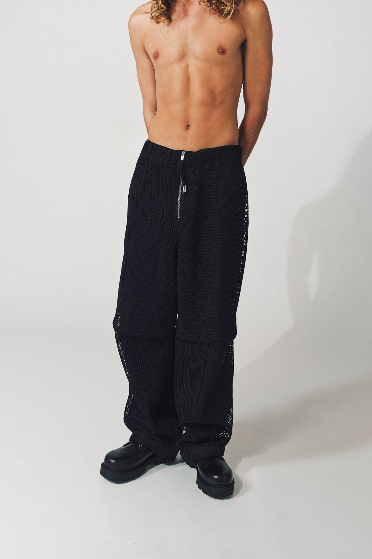 JIL SANDER | NET TROUSERS - MAXFIELD LA