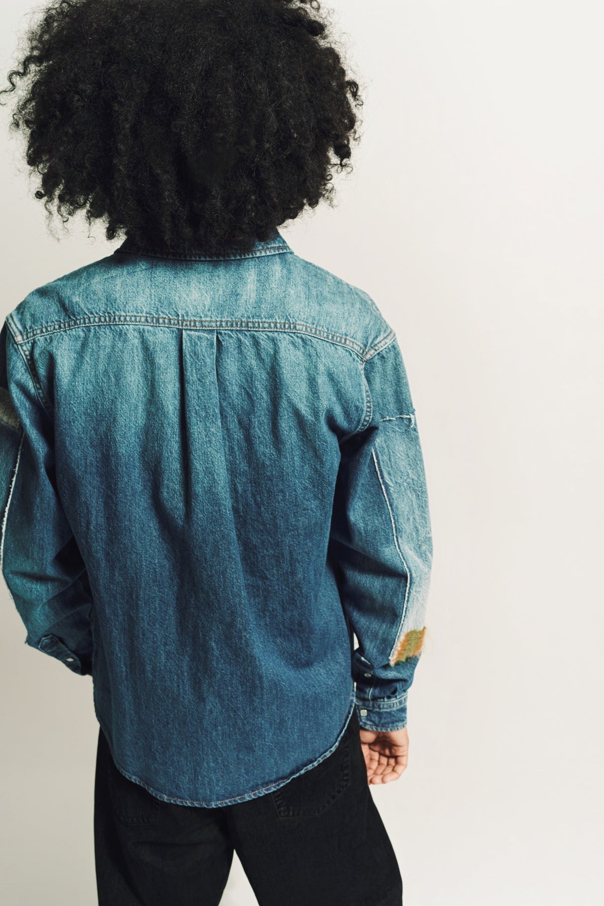 MARNI | DENIM LONG SLEEVE SHIRT - MAXFIELD LA