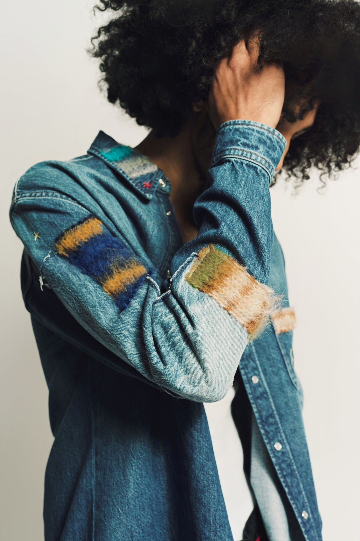 MARNI | DENIM LONG SLEEVE SHIRT - MAXFIELD LA