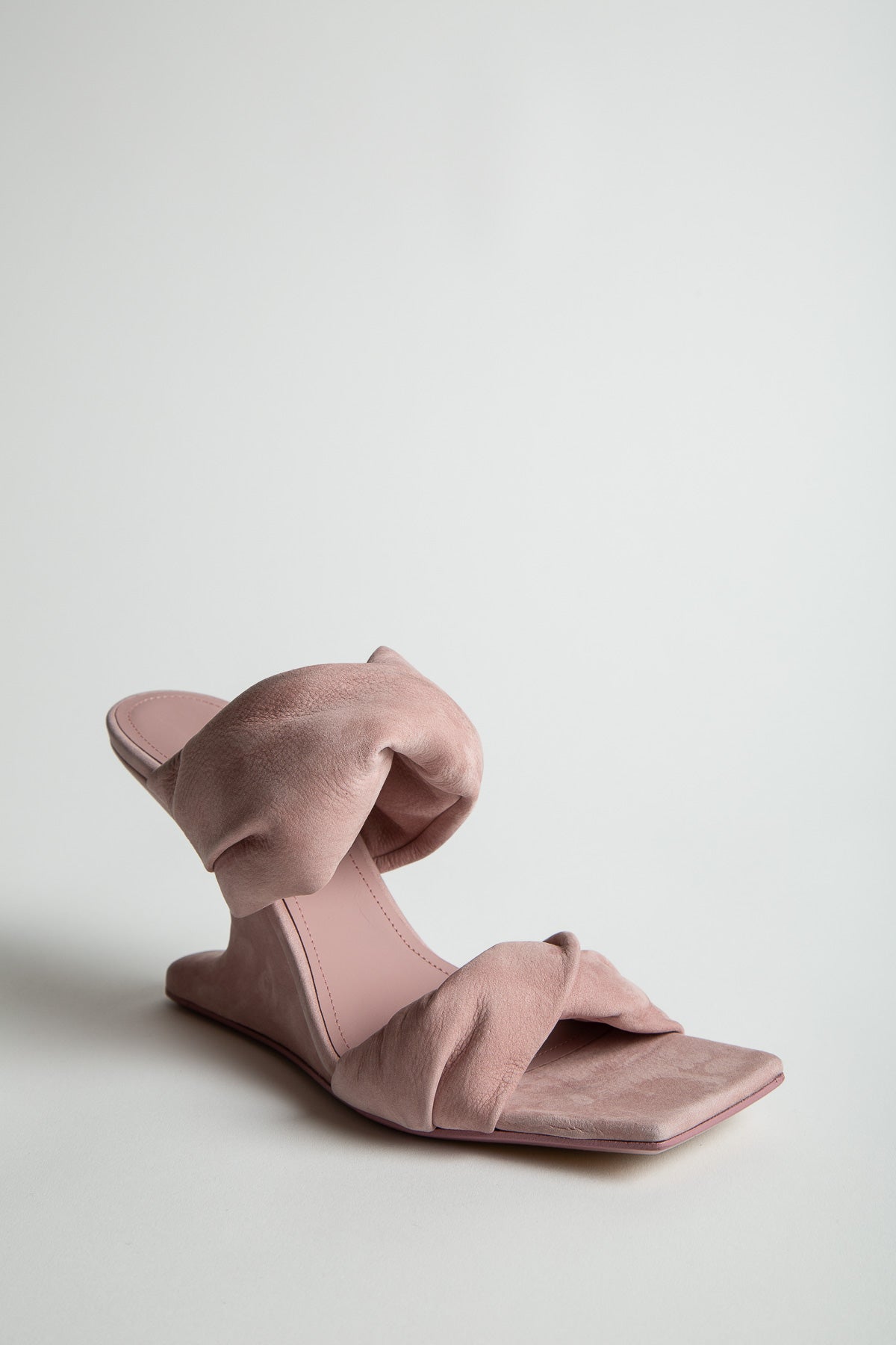 RICK OWENS | CANTILEVER 8 TWISTED SANDALS