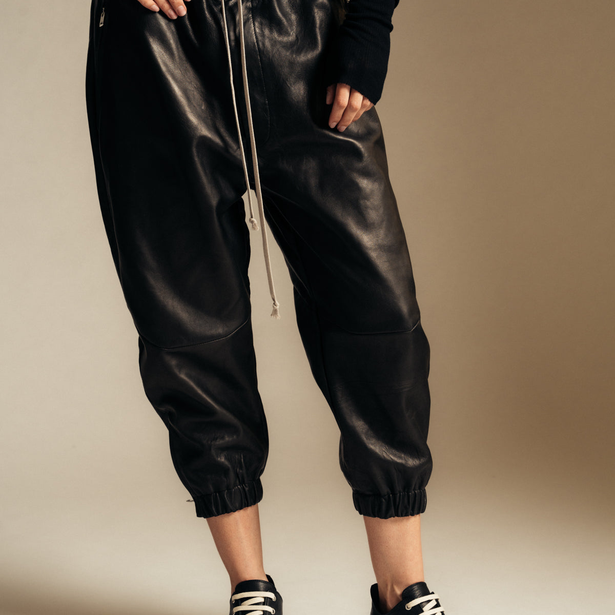 RICK OWENS | CROPPED TRACK PANTS