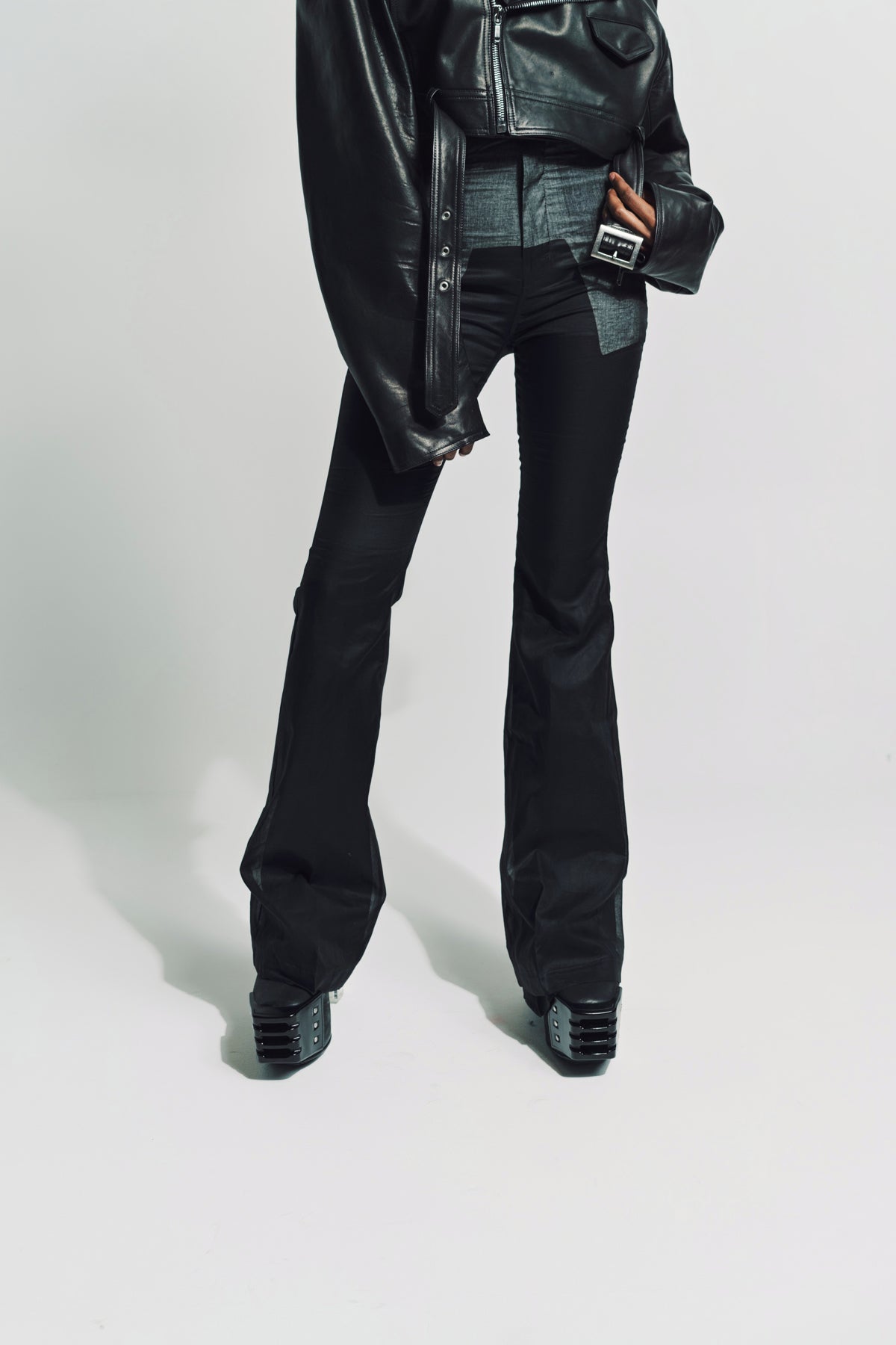 RICK OWENS | BOLAN BOOTCUT PANTS - MAXFIELD LA