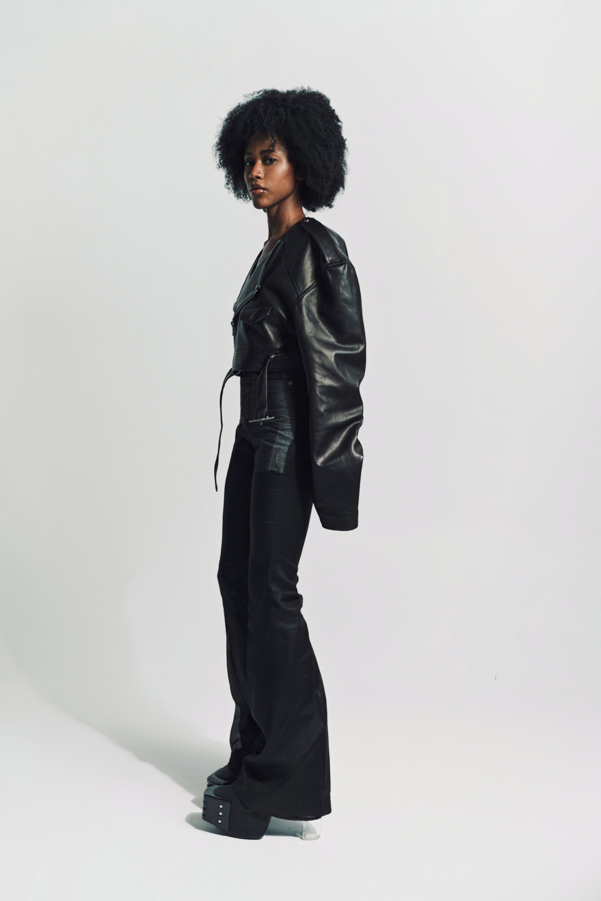 RICK OWENS | BOLAN BOOTCUT PANTS - MAXFIELD LA