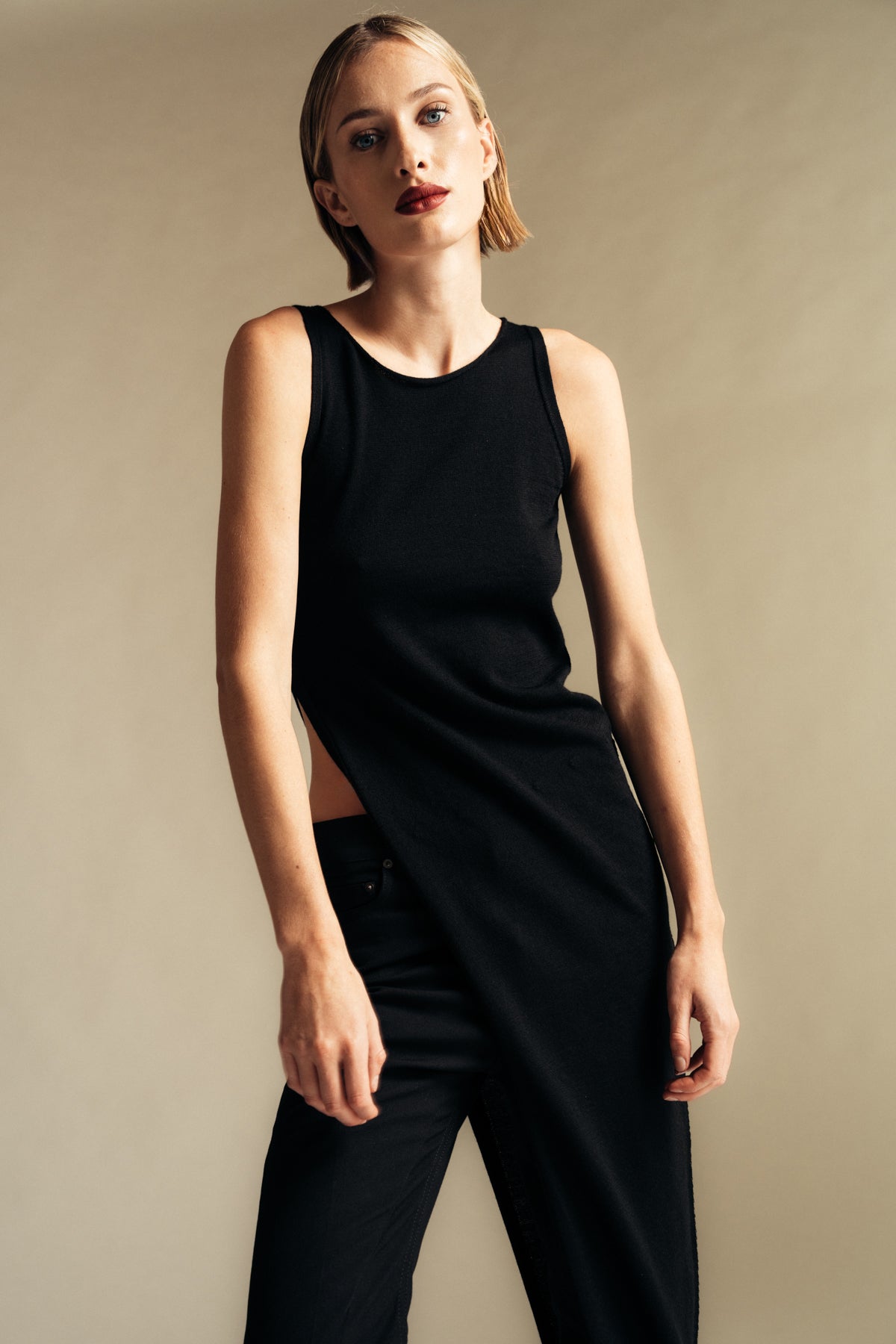RICK OWENS | SL EASY LONG TOP - MAXFIELD LA