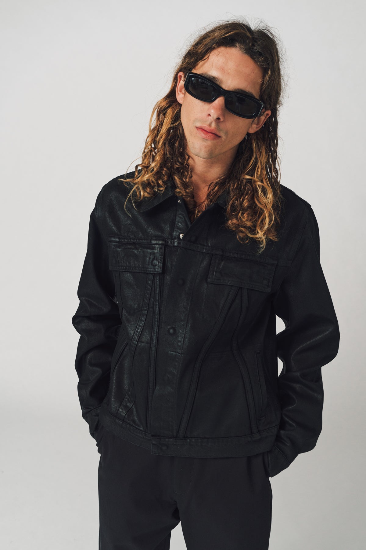 AMIRI | WAX MA TRUCKER JACKET - MAXFIELD LA
