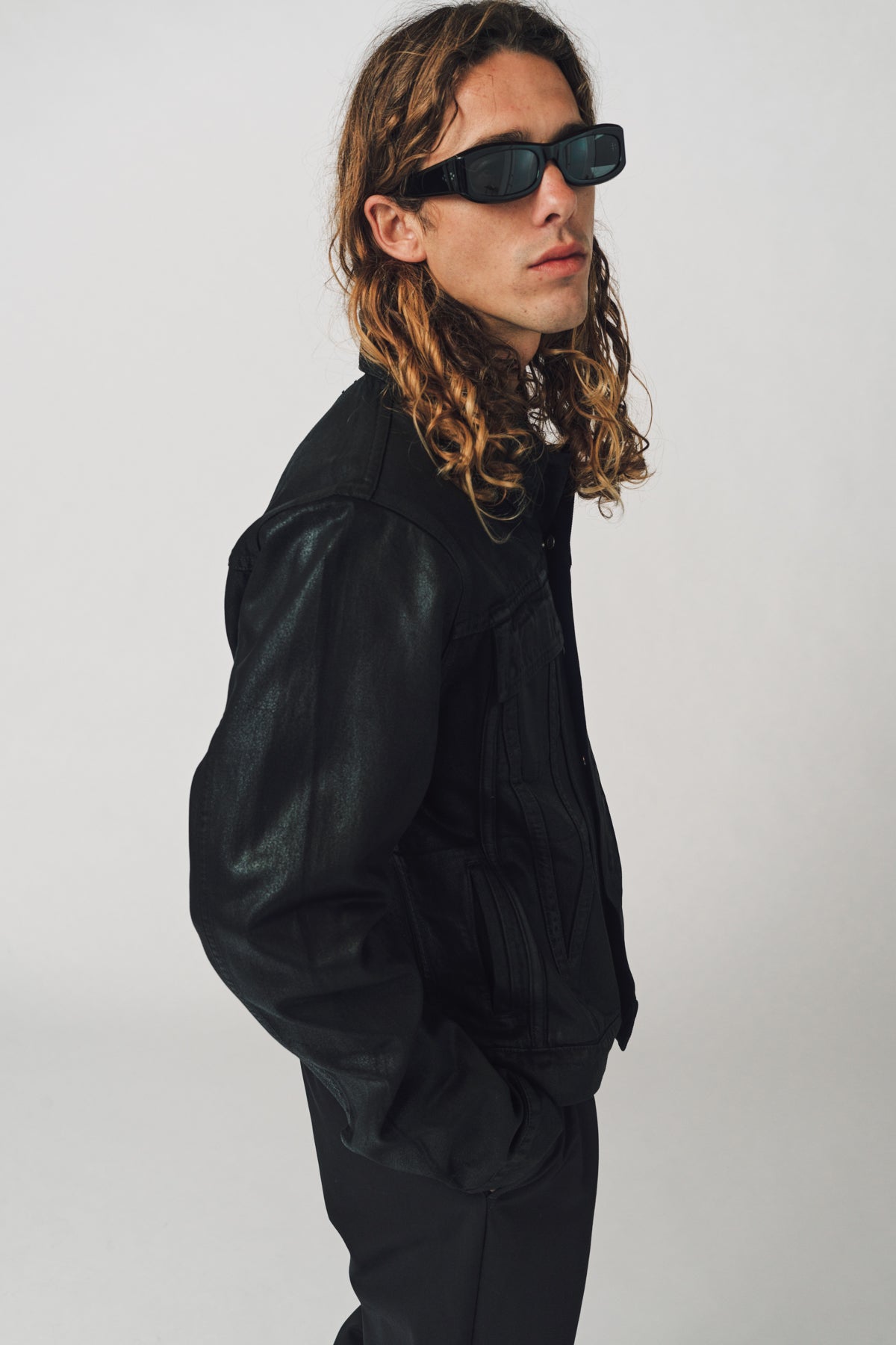 AMIRI | WAX MA TRUCKER JACKET - MAXFIELD LA