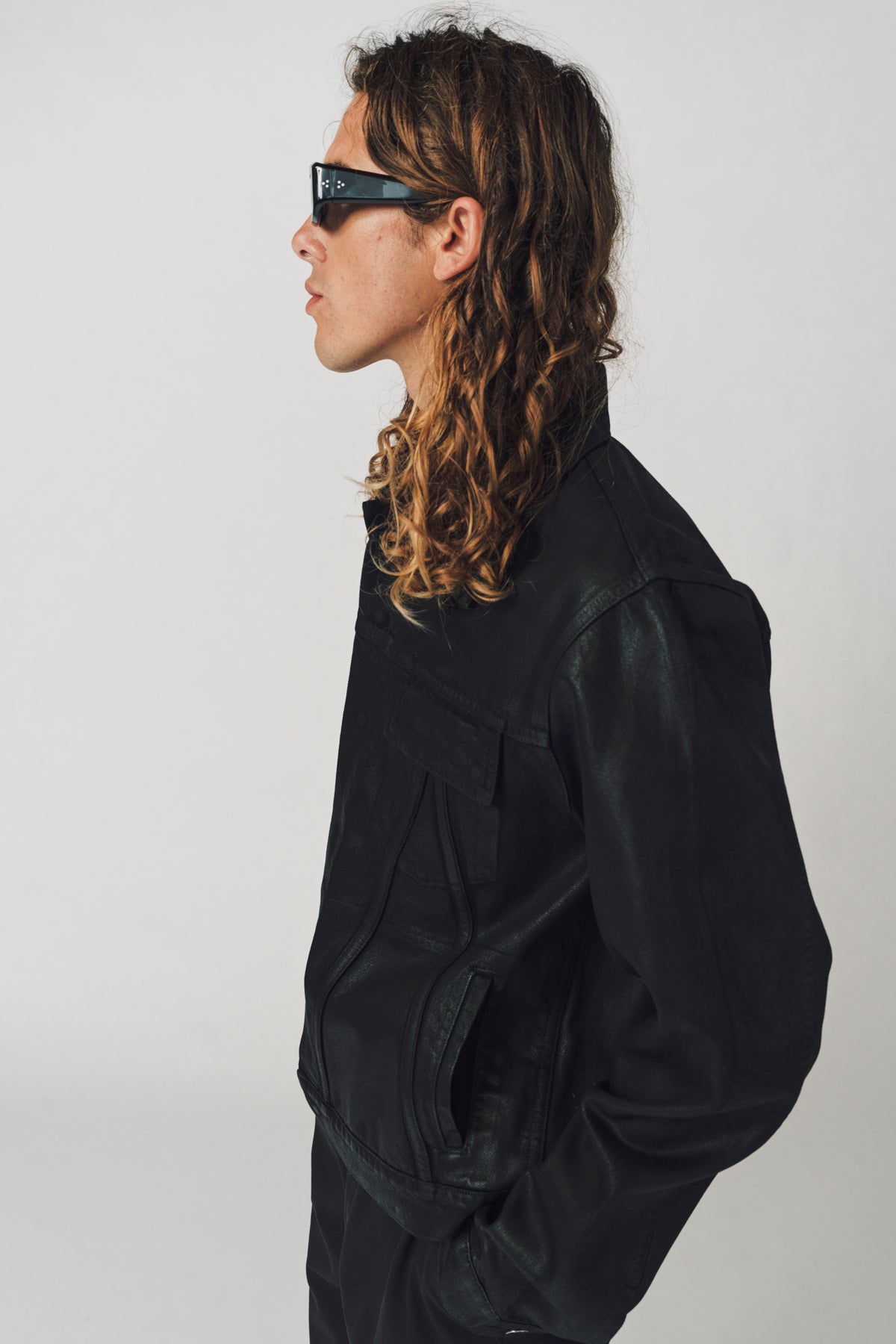 AMIRI | WAX MA TRUCKER JACKET - MAXFIELD LA