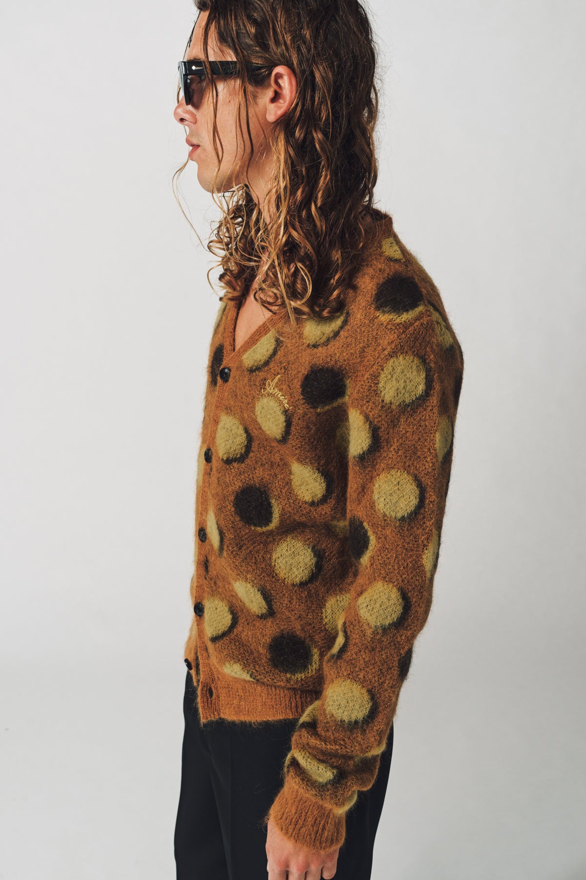 AMIRI | POLKADOT CARDIGAN - MAXFIELD LA