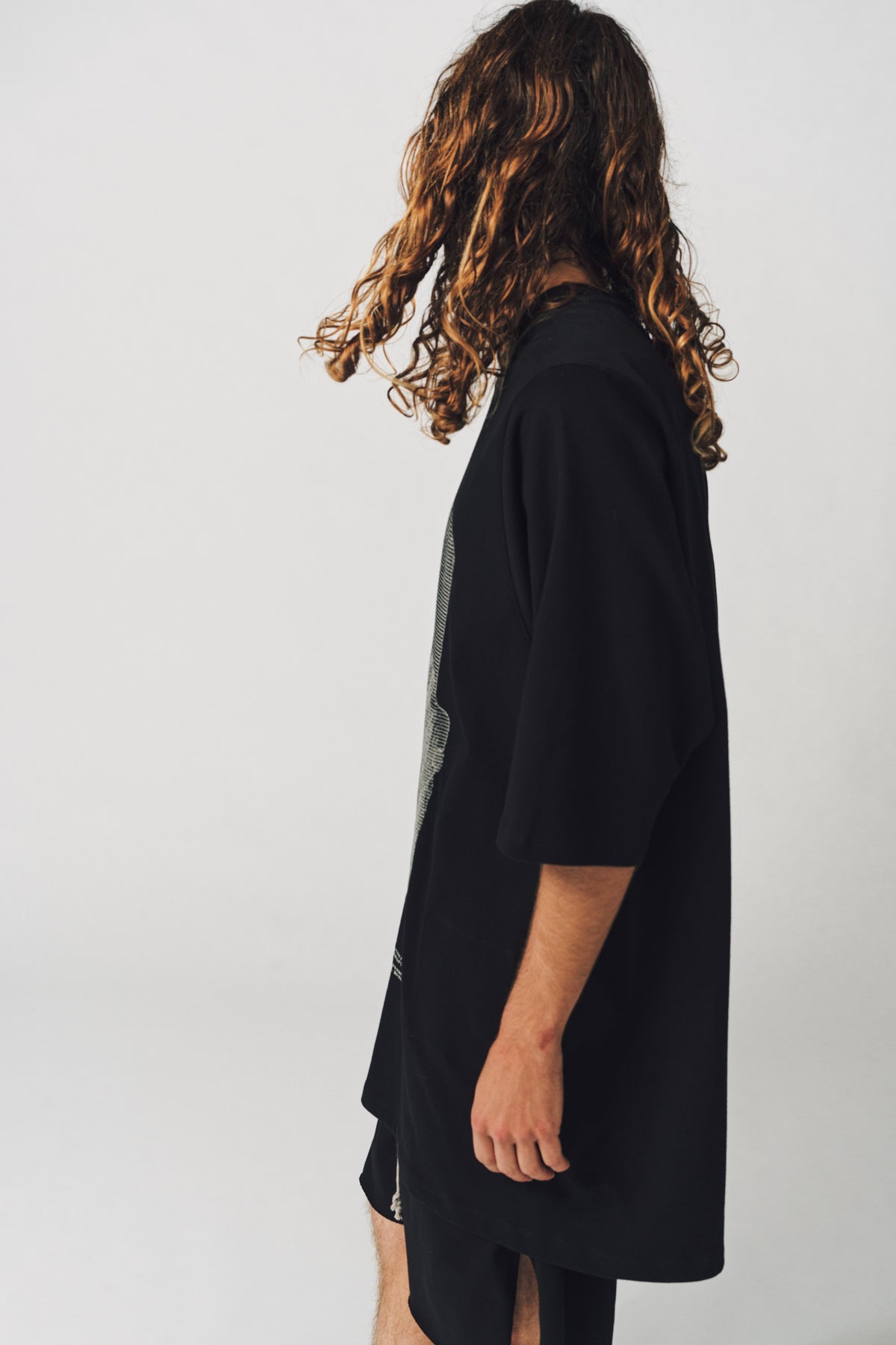 RICK OWENS | RON JUMBO SHORT SLEEVE TEE - MAXFIELD LA