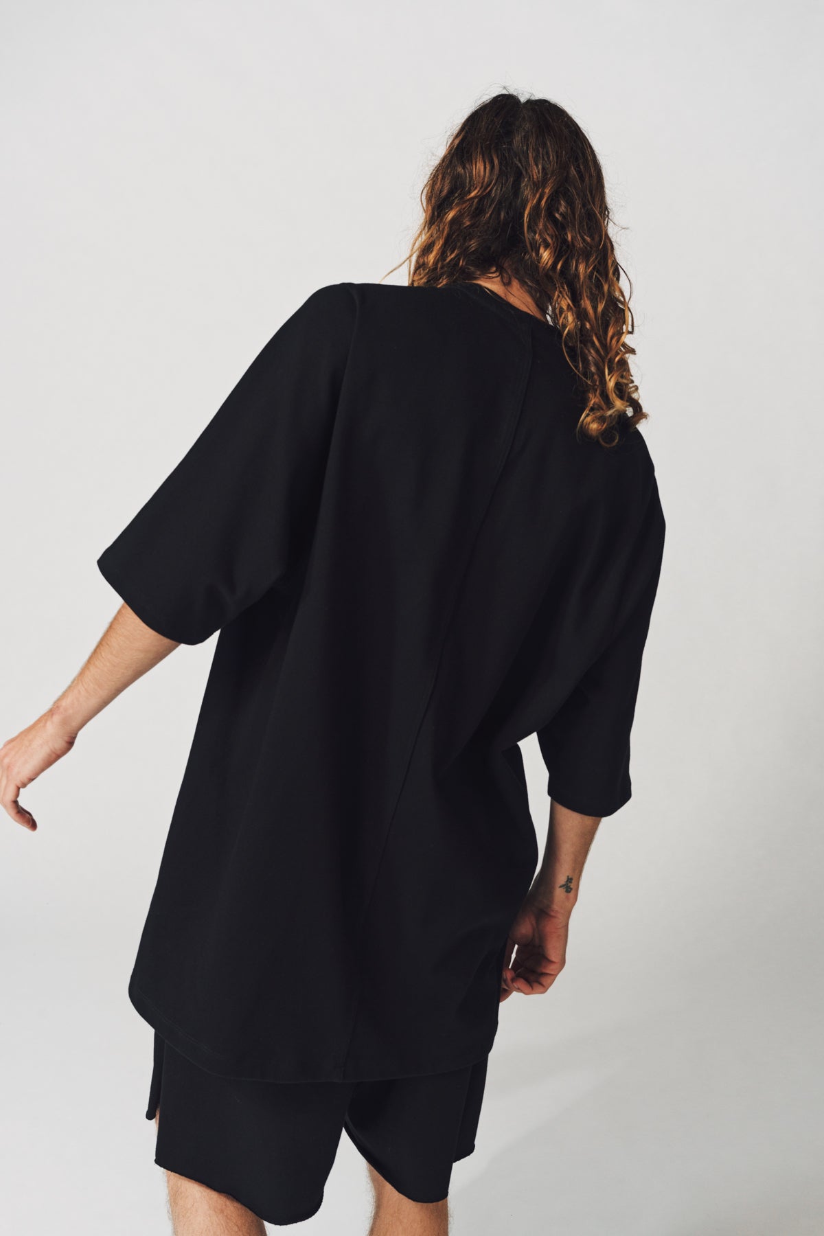 RICK OWENS | RON JUMBO SHORT SLEEVE TEE - MAXFIELD LA